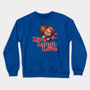 Chucky - Live Laugh Love Crewneck Sweatshirt